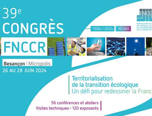 39ème Congrès de la FNCCR à Besançon : TEARA était présent